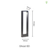 Ghost LED Utomhus Trädgårdslampa 60cm