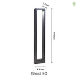 Ghost LED utomhus trädgårdslampa 80cm