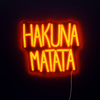 Hakuna Matata Neon Væglampe