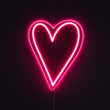 Heart Neon Væglampe