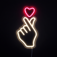 Heart Sign Neon Væglampe