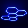 Hexagon Garage LED 5-Set RGB