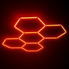 Hexagon Garage LED 5-Set RGB