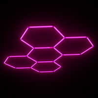 Hexagon Garage LED 5-Set RGB-Lightish-OutletLamper.dk