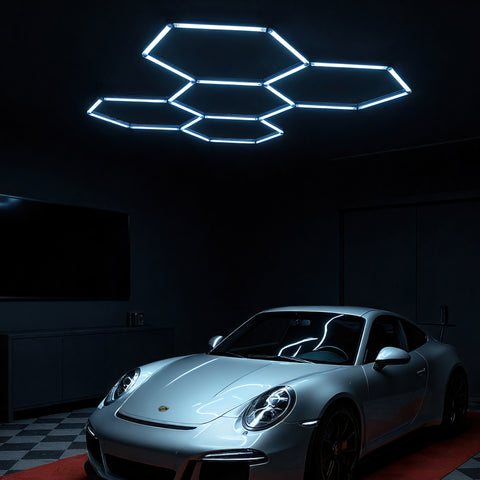 Hexagon Garage LED 5-Set RGB
