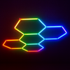 Hexagon Garage LED 5-Set RGB