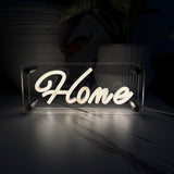 Home LED Neon Box Bordlampe-Lightish-OutletLamper.dk