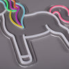 Lightish Unicorn Neon Vägglampa