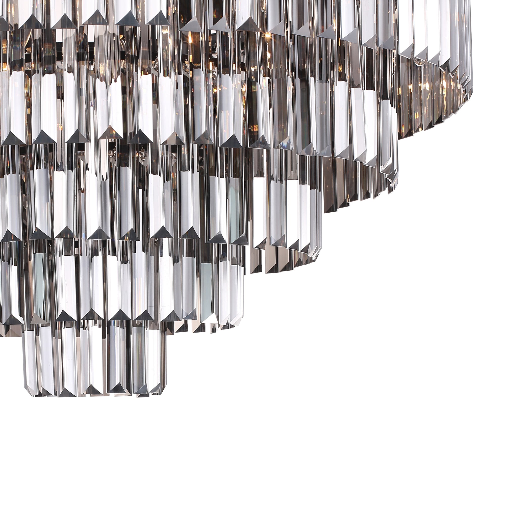 Santorini Lysekrone Ø80 Smoke-Nordic Seasons-OutletLamper.dk