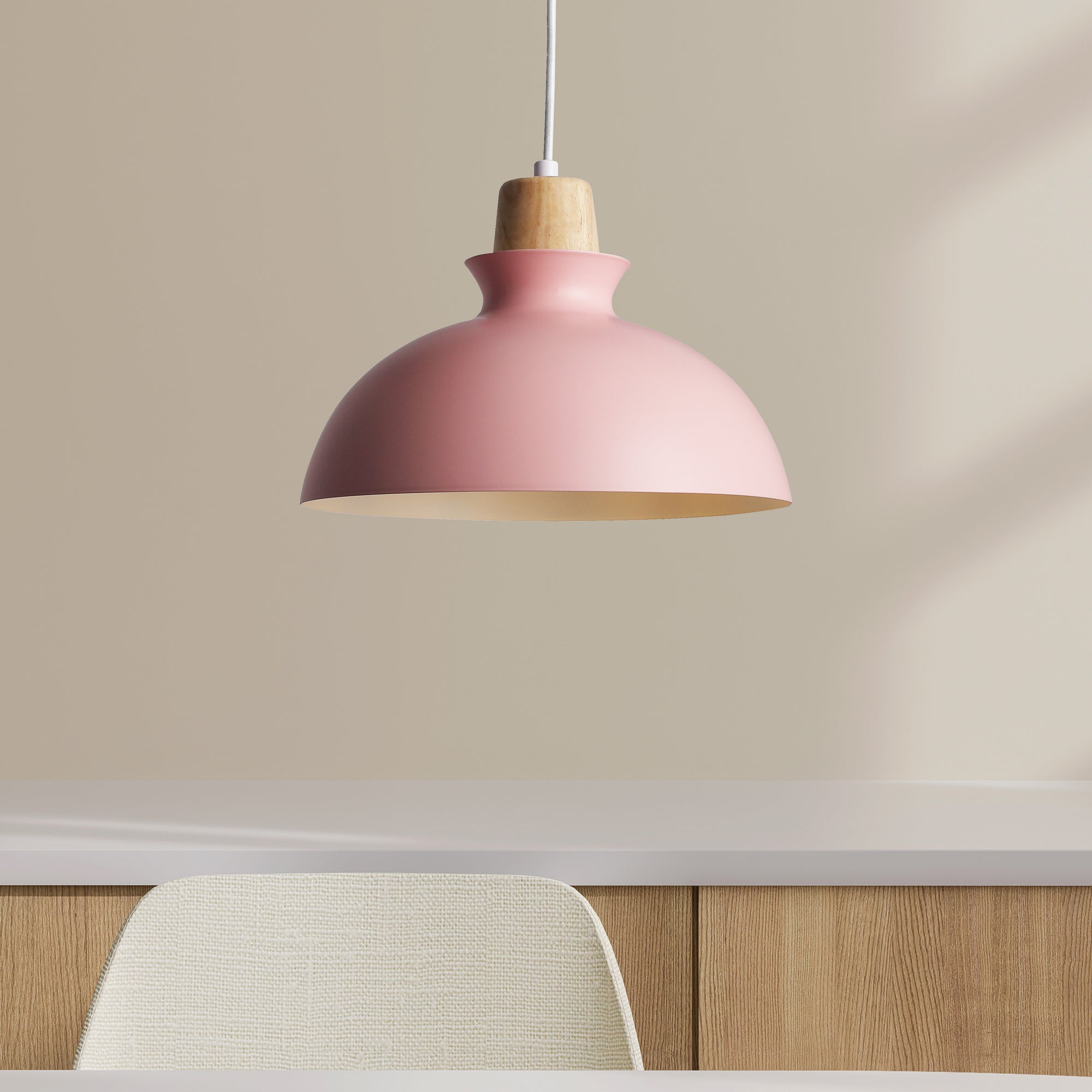 Tray Pendel Ø28 Pink-Nordic Seasons-OutletLamper.dk