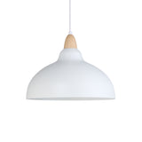 Oak Pendel Ø35 Hvid
