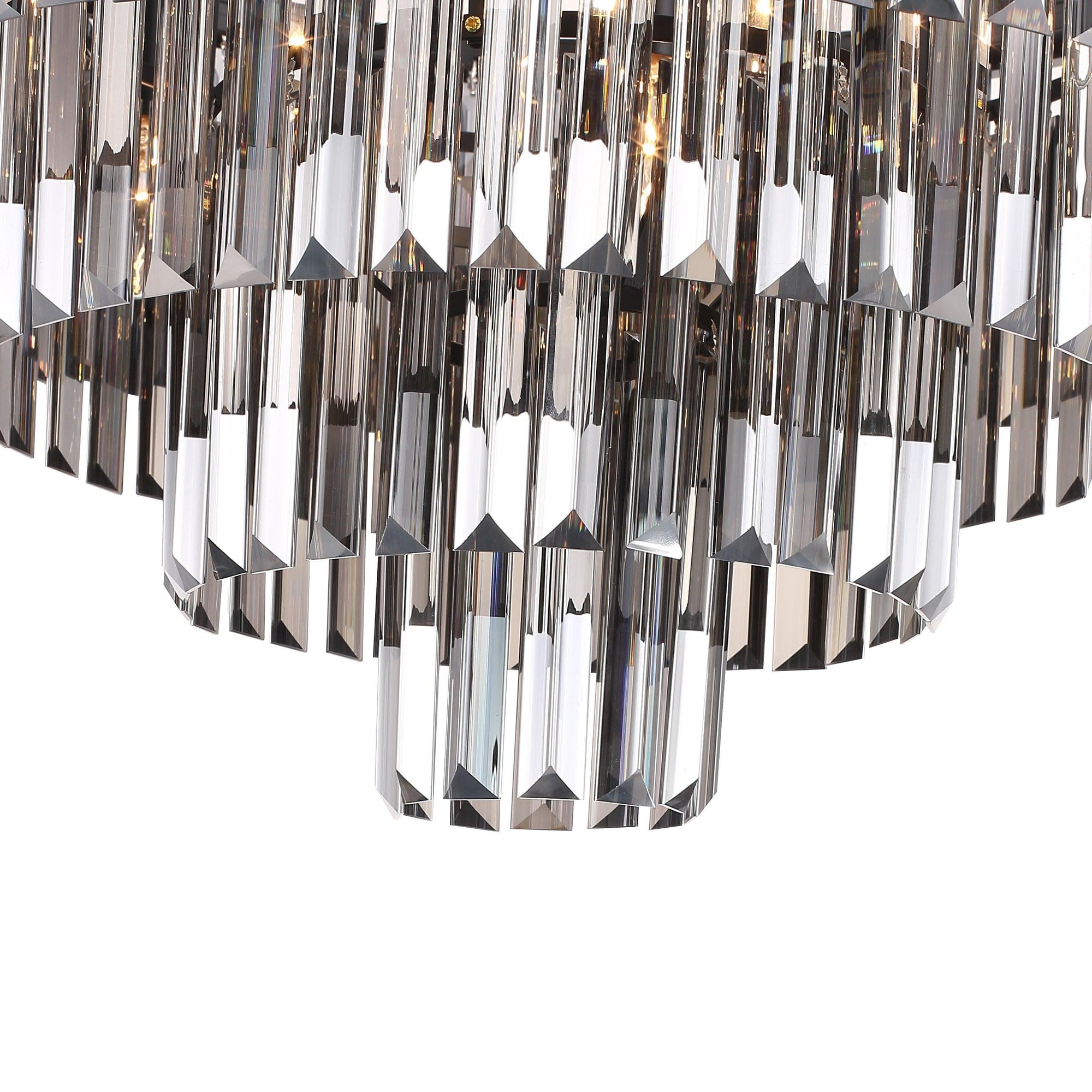 Santorini Lysekrone Ø40 Smoke-Nordic Seasons-OutletLamper.dk