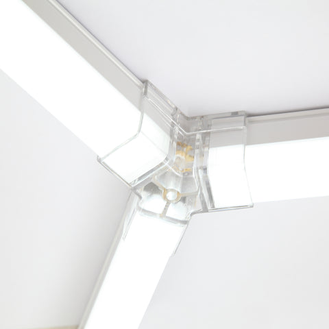 Hexagon Garage LED 5-Set 6500K