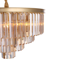 Santorini Lysekrone Ø40 Amber-Nordic Seasons-OutletLamper.dk