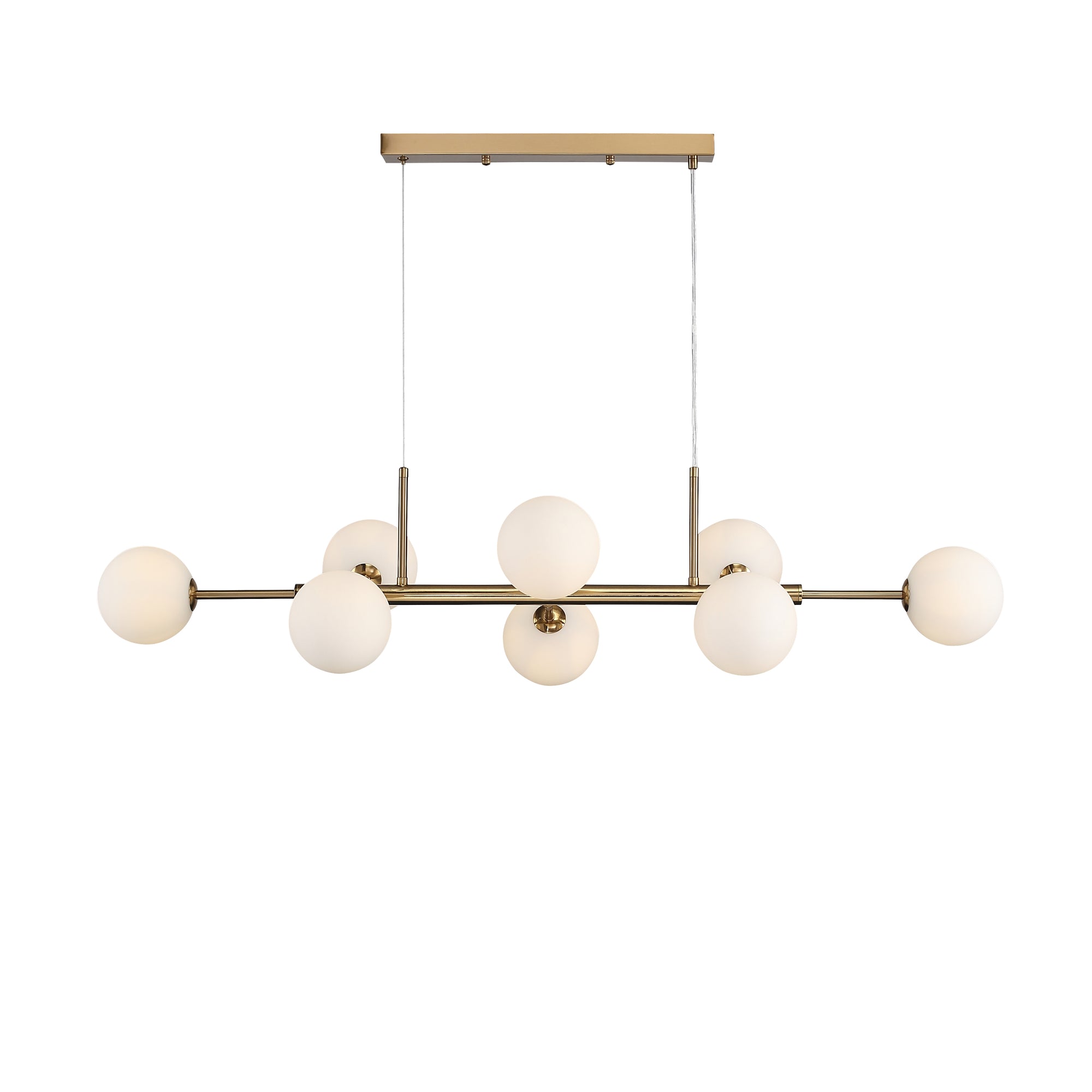 Seti Langbordspendel Børstet Messing/Opal-Nordic Seasons-OutletLamper.dk