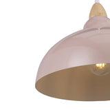 Oak Pendel Ø35 Glossy Beige Pink-Nordic Seasons-OutletLamper.dk