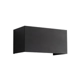 Wide 12W Udendørs Væglampe Sort-Nordics Pro-OutletLamper.dk