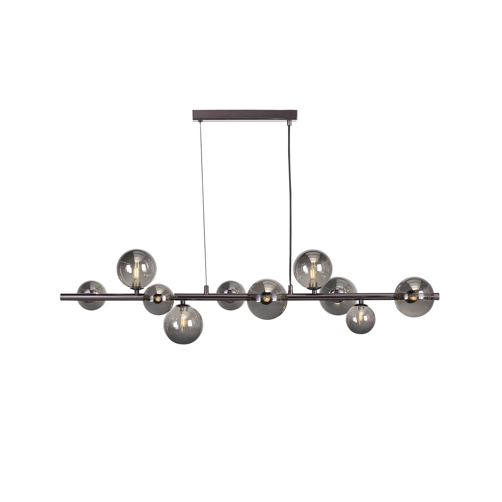 Valencia Langbordspendel Sort Titanium/Smoke-Nordic Seasons-OutletLamper.dk