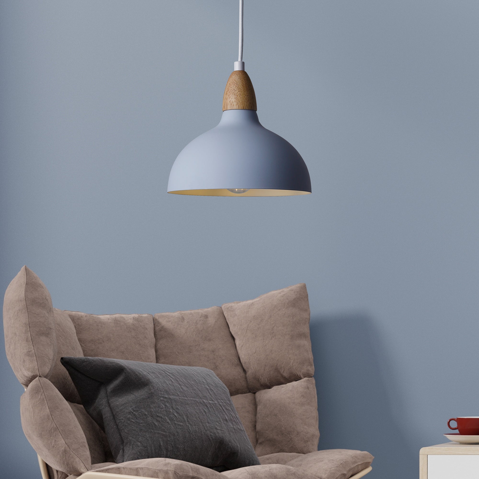 Oak Pendel Ø19 Lyseblå-Nordic Seasons-OutletLamper.dk