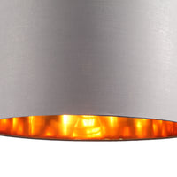 Drum Pendel Ø50 Grå/Messing-ShadesbyCPH-OutletLamper.dk