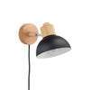 Boom Væglampe Sort