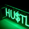 Hustle LED Neon Box Bordlampe