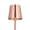 Garda Mini 24cm Trådløs Bordlampe IP54 Kobber