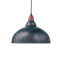 Oak Pendel Ø35 Galvaniseret Blå-Nordic Seasons-OutletLamper.dk