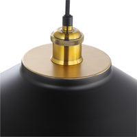 Coffee Pendel Ø40 Sort/Messing
