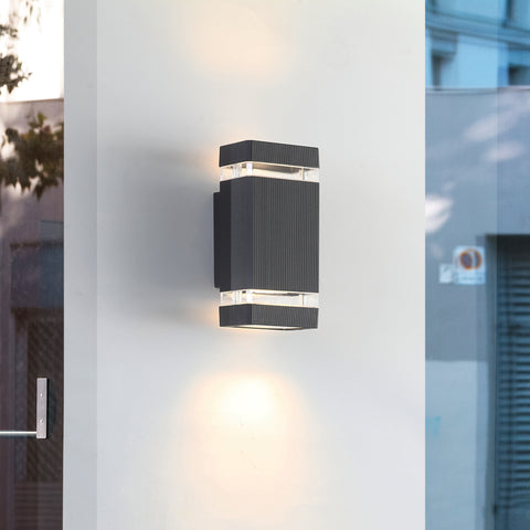 Bruno Oblong Square Outdoor LED Svart