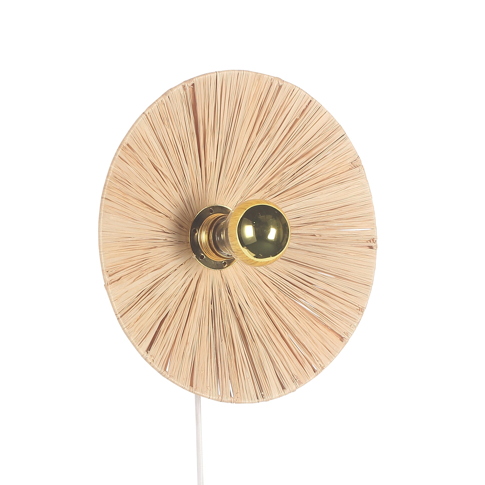 Flare Raffia Væglampe Ø30-Nordic Seasons-OutletLamper.dk