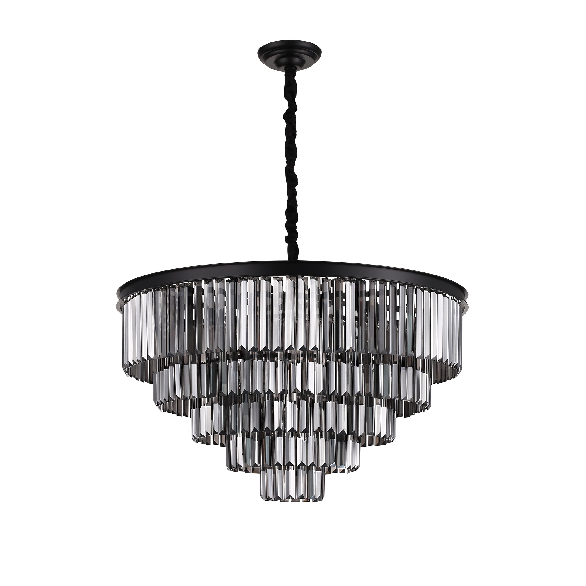 Santorini Lysekrone Ø80 Smoke-Nordic Seasons-OutletLamper.dk