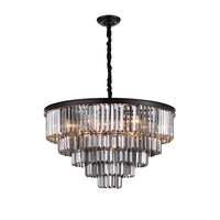 Santorini Lysekrone Ø80 Smoke-Nordic Seasons-OutletLamper.dk