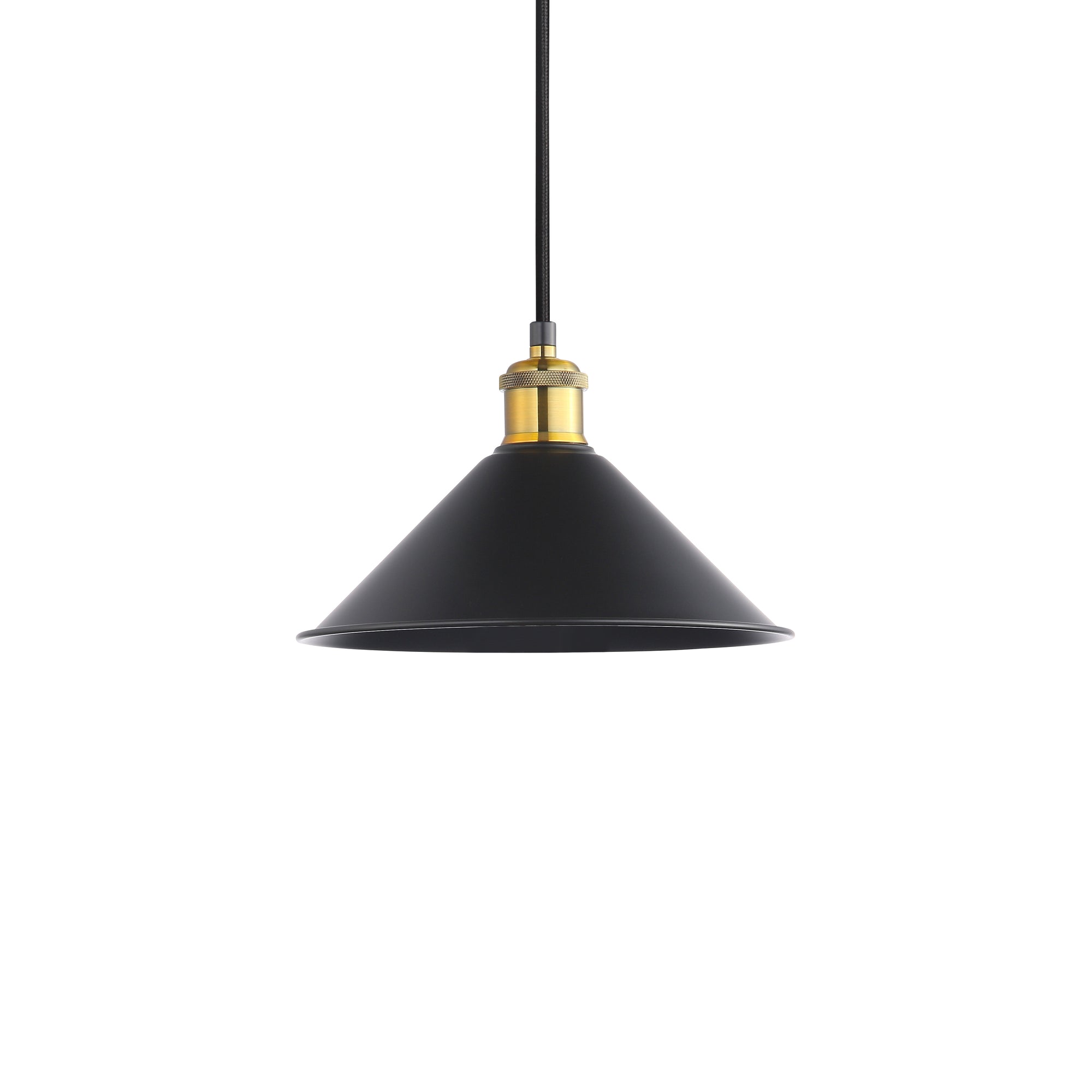 Coffee Pendel Ø26 Sort/Messing