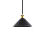 Coffee Pendel Ø26 Sort/Messing