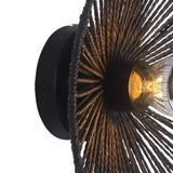 Wave Væglampe Ø30 Sort-Nordic Seasons-OutletLamper.dk