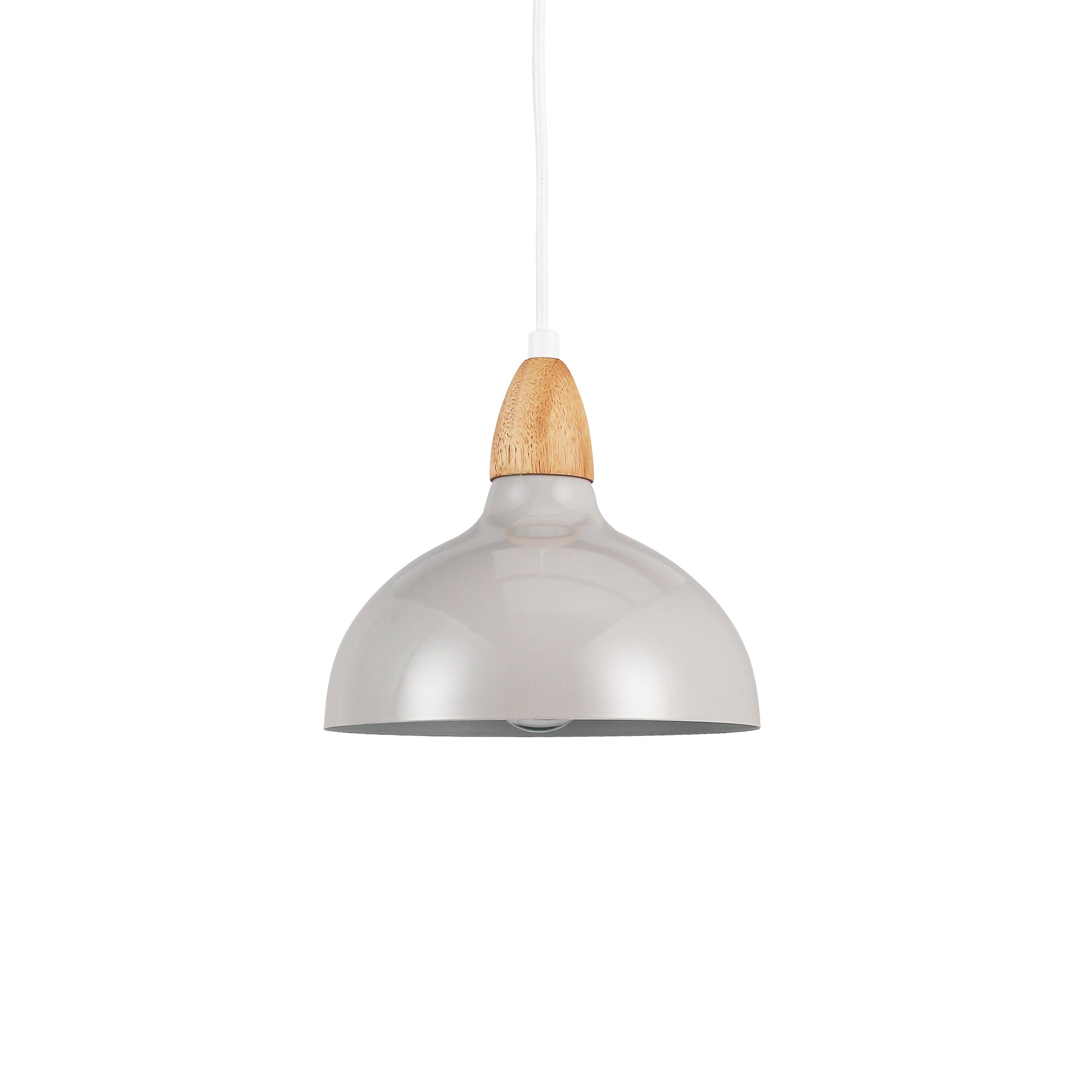 Oak Pendel Ø19 Glossy Grå-Nordic Seasons-OutletLamper.dk