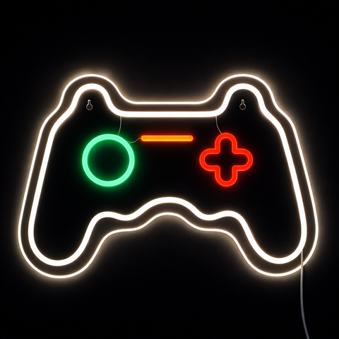 Lightish Joystick Neon Vägglampa Rosa