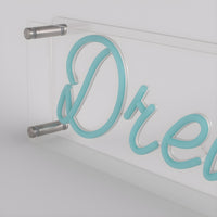 Dream LED Neon Box Bordlampe-Lightish-OutletLamper.dk