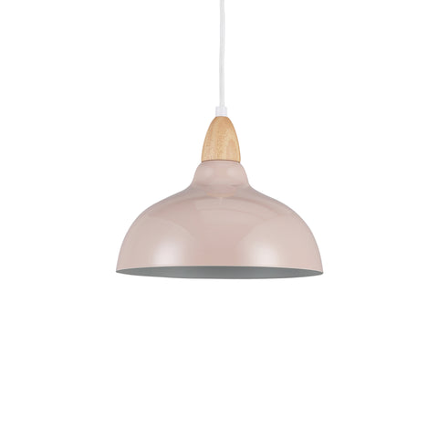 Oak Pendel Ø24 Glossy Beige Pink