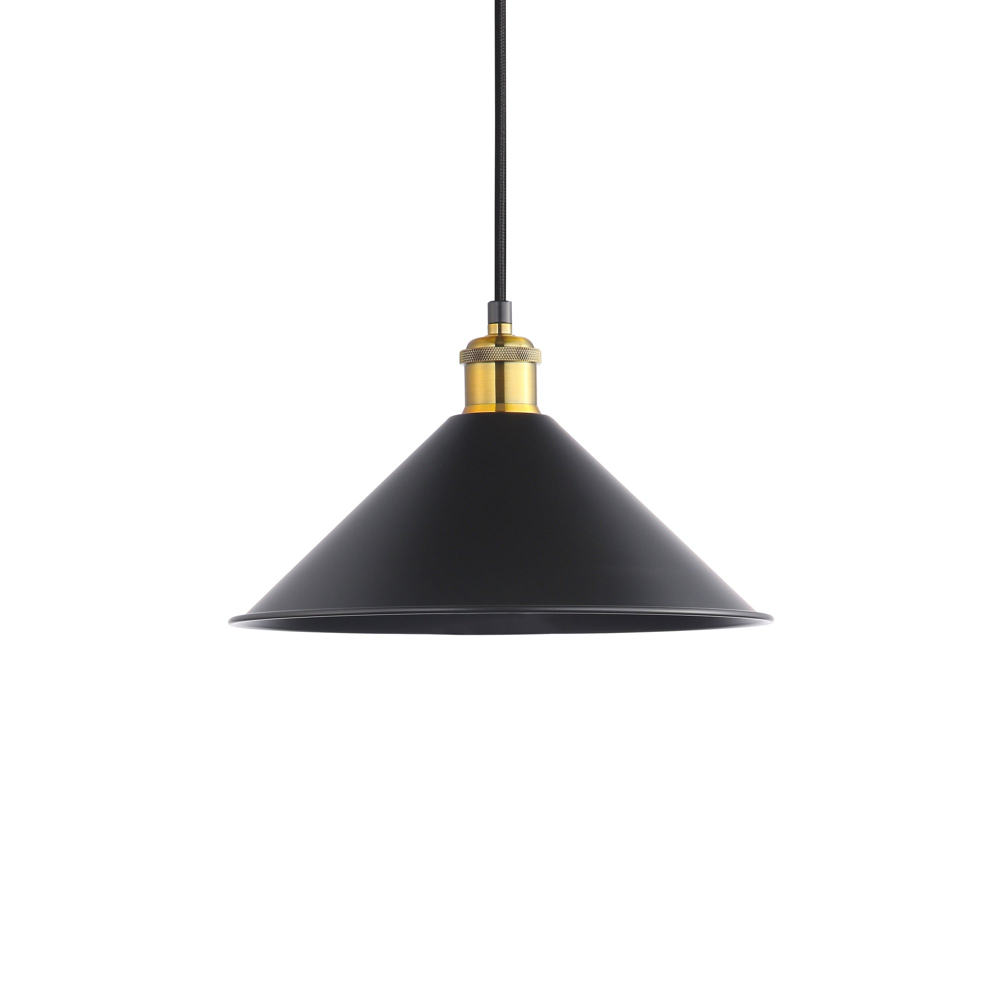 Coffee Pendel Ø30 Sort/Messing