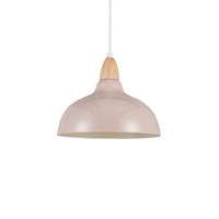 Oak Pendel Ø24 Glossy Beige Pink-Nordic Seasons-OutletLamper.dk