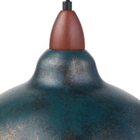 Oak Pendel Ø35 Galvaniseret Blå-Nordic Seasons-OutletLamper.dk