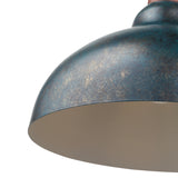 Oak Pendel Ø35 Galvaniseret Blå-Nordic Seasons-OutletLamper.dk