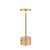 Bologna Mini LED Trådløs Bordlampe Messing