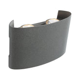 Ortelo 4W 12cm Væglampe Grå