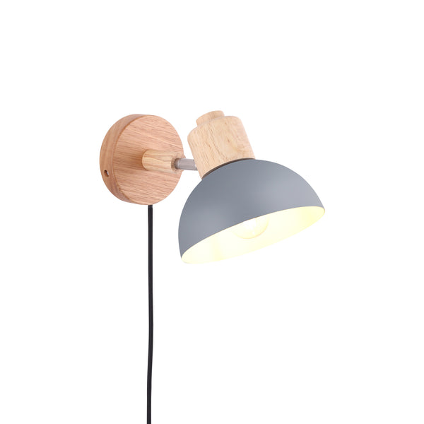 Boom Væglampe Grå