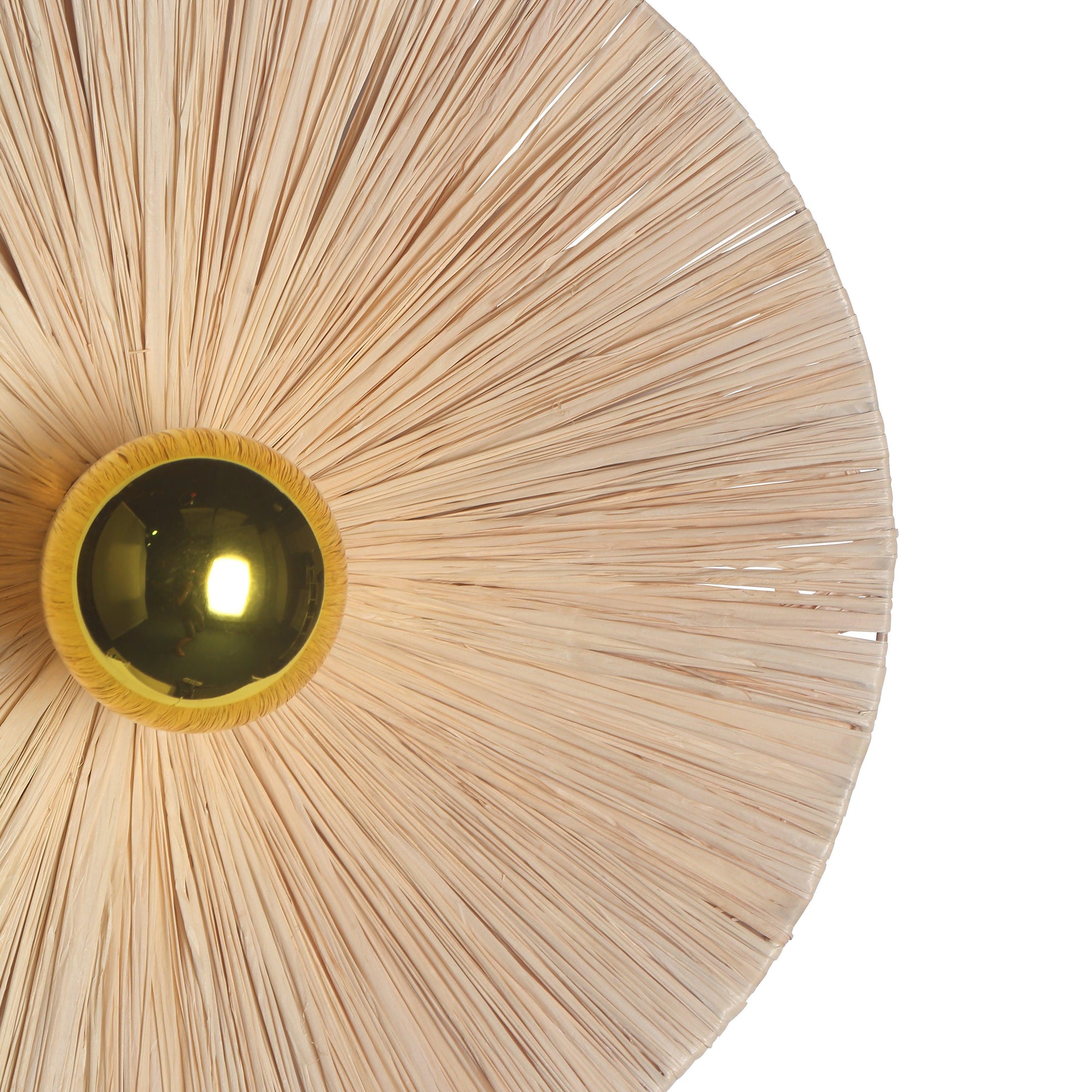 Flare Raffia Væglampe Ø40-Nordic Seasons-OutletLamper.dk