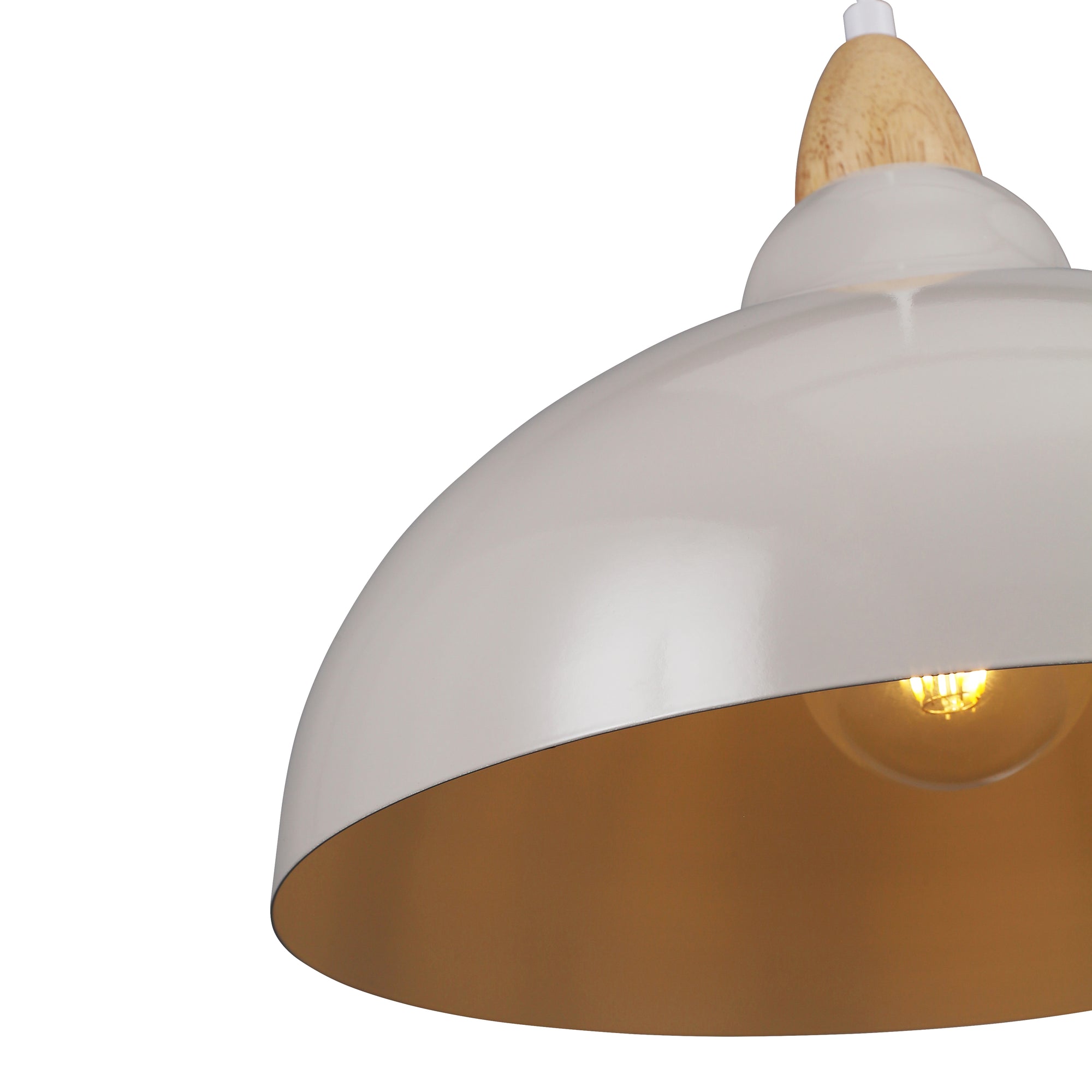 Oak Pendel Ø35 Glossy Dove-Nordic Seasons-OutletLamper.dk