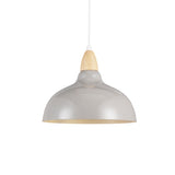 Oak Pendel Ø24 Glossy Grå-Nordic Seasons-OutletLamper.dk